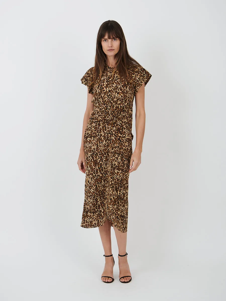 Terena Dress in Leopard