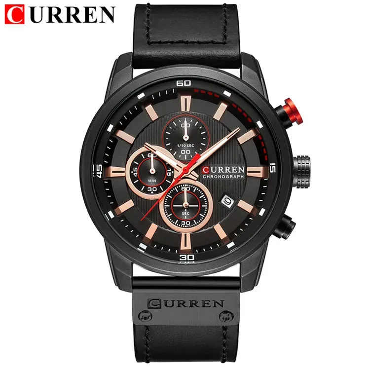 Top Brand Luxury Chronograph Quartz Watch Men Sports Watches Military Army Male Wrist Watch