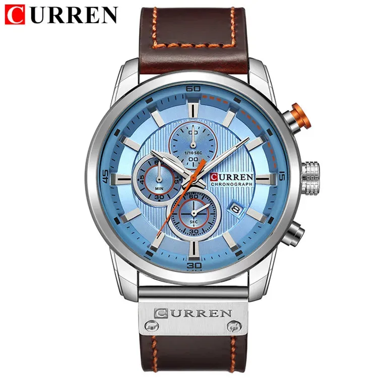 Top Brand Luxury Chronograph Quartz Watch Men Sports Watches Military Army Male Wrist Watch