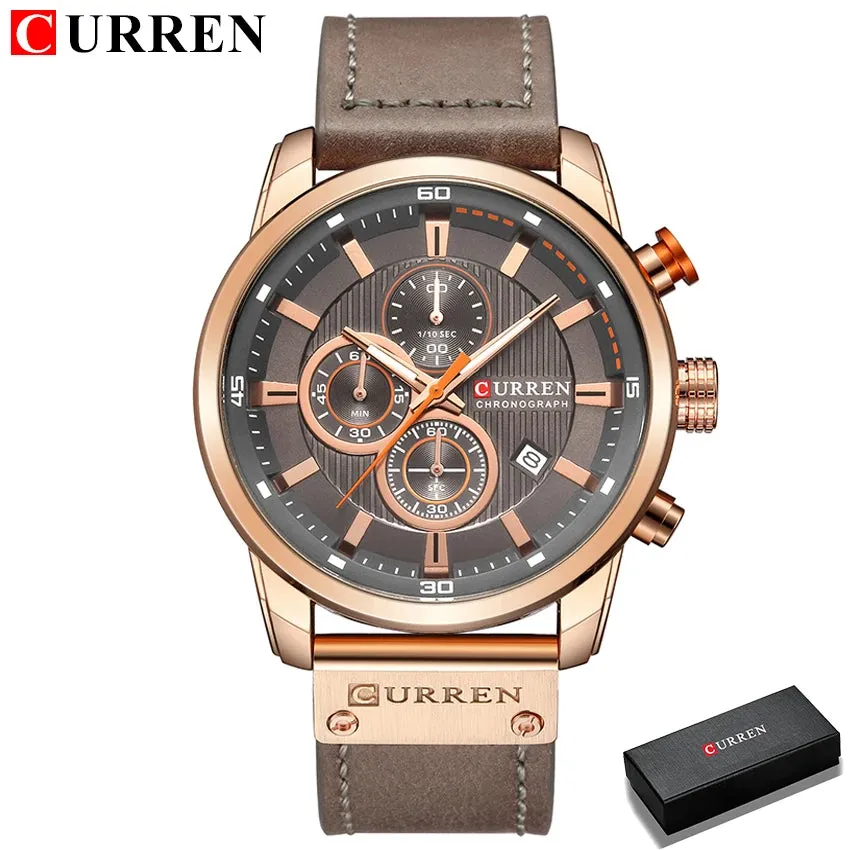 Top Brand Luxury Chronograph Quartz Watch Men Sports Watches Military Army Male Wrist Watch