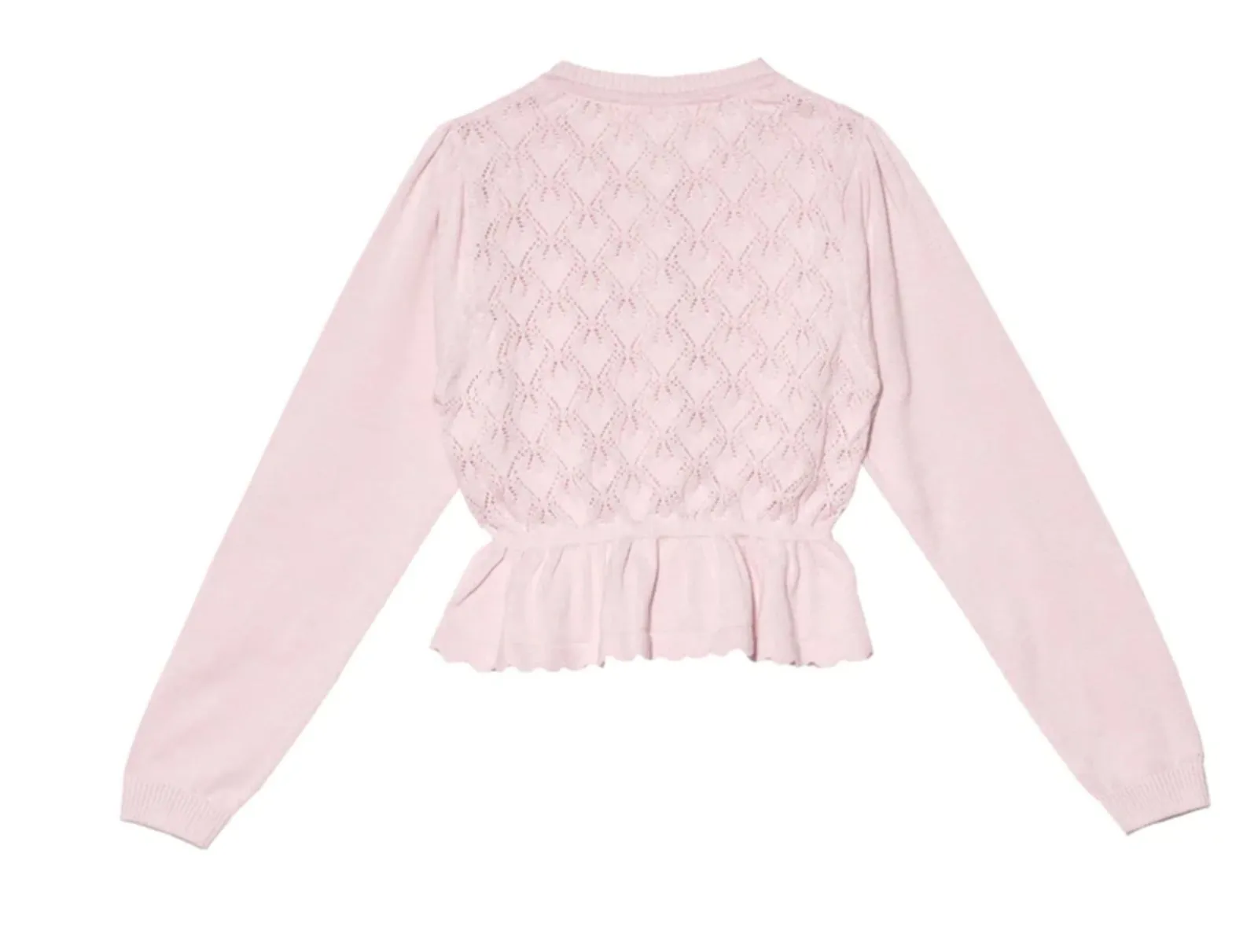 Tutu Du Monde Baby Porcelain Pink Montreal Cardigan