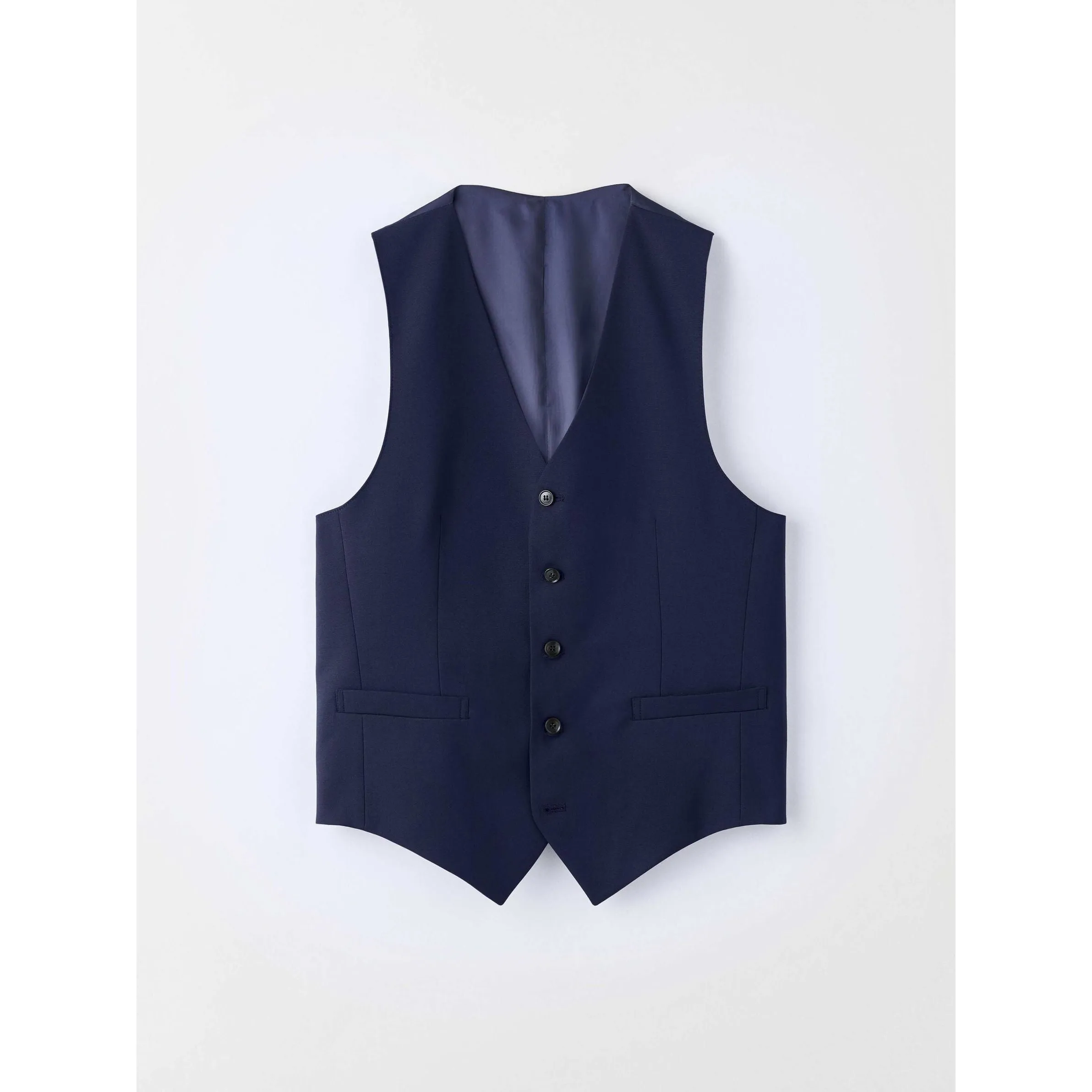 WAYDE WAISTCOAT PLAIN WEAVE